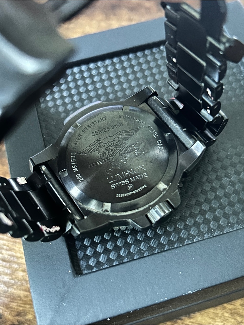 Luminox Navy SEAL 3152.BO Blackout Steel Colormark Swiss Watch + Box - Picture 5 of 6